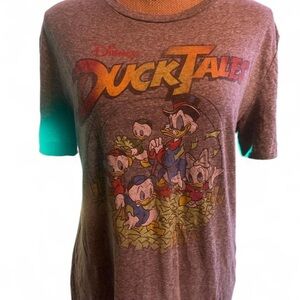 Disney DuckTales Gray Short Sleeve Tee size small 1990βs inspired